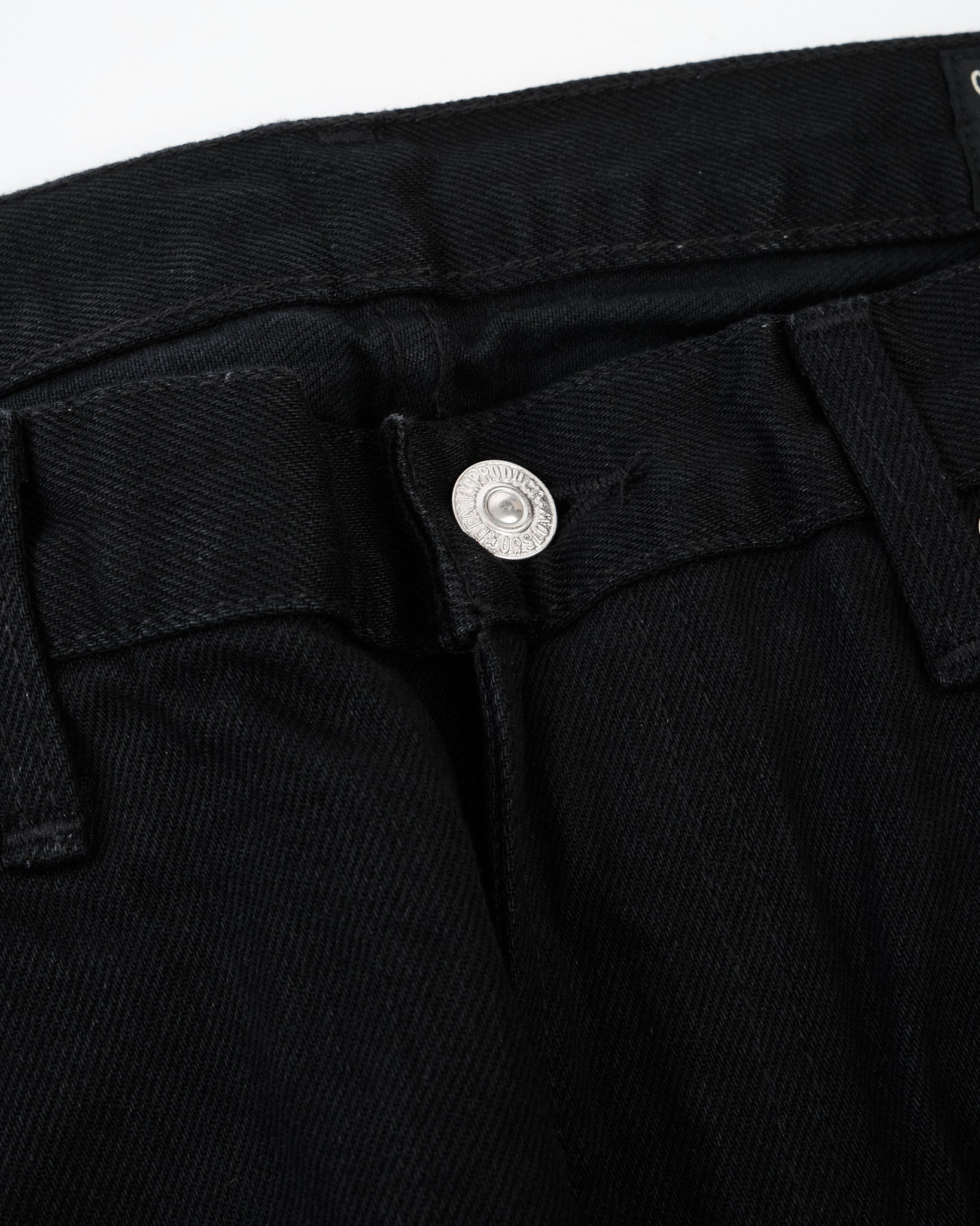 107 Ivy Fit Black Denim by orSlow - Meadow