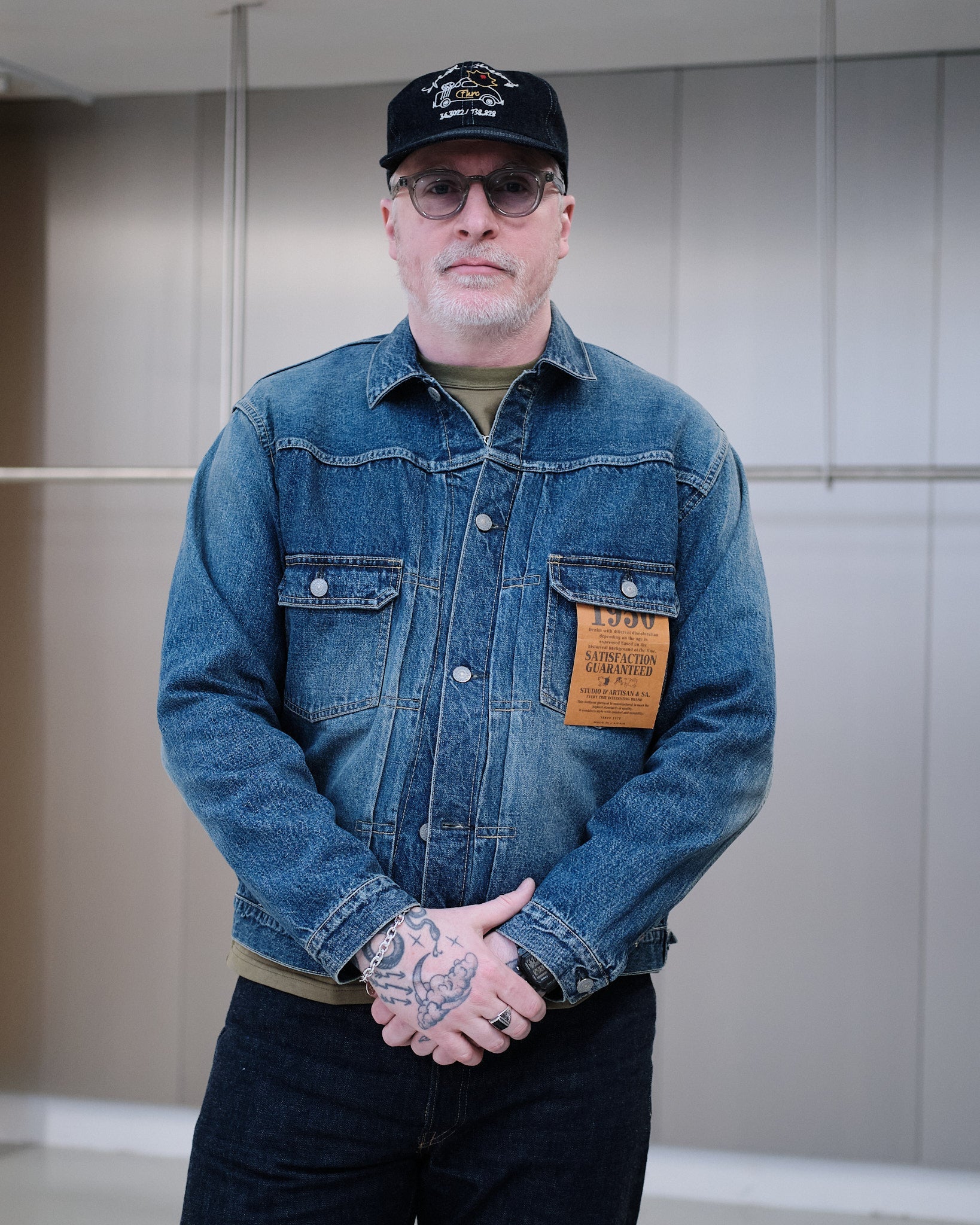 1950 Denim Jacket by Studio D'Artisan - Meadow