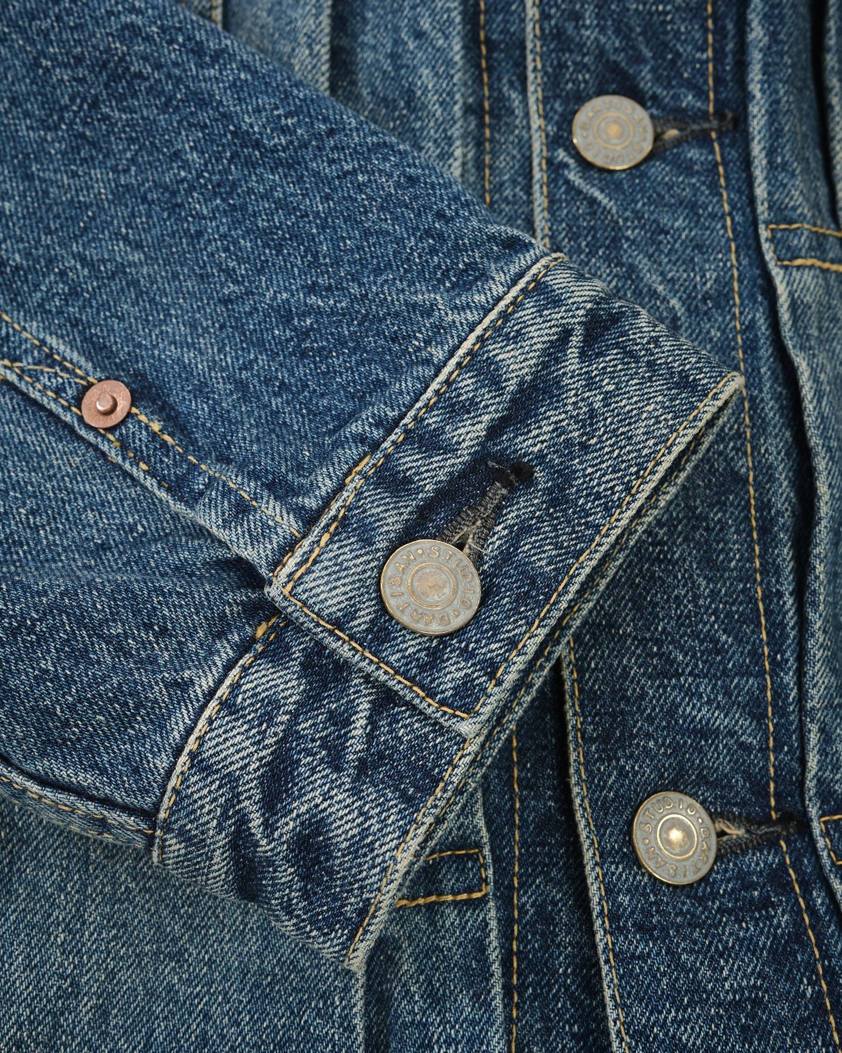 1950 Denim Jacket by Studio D'Artisan - Meadow