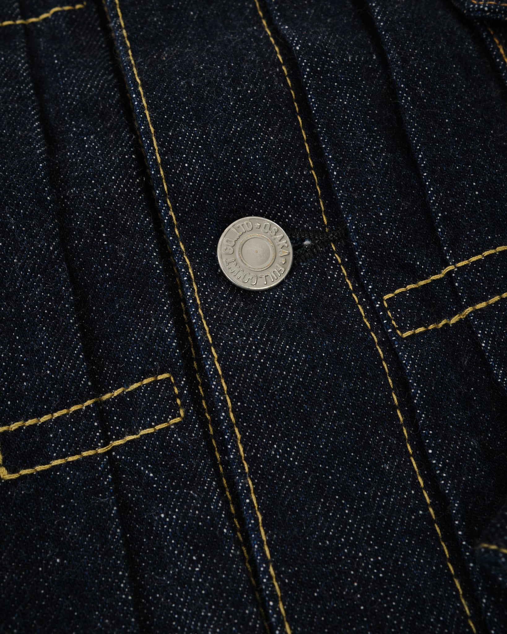 2107W-20 Type1 Denim Jacket 13.7oz Indigo Blue by Full Count - Meadow