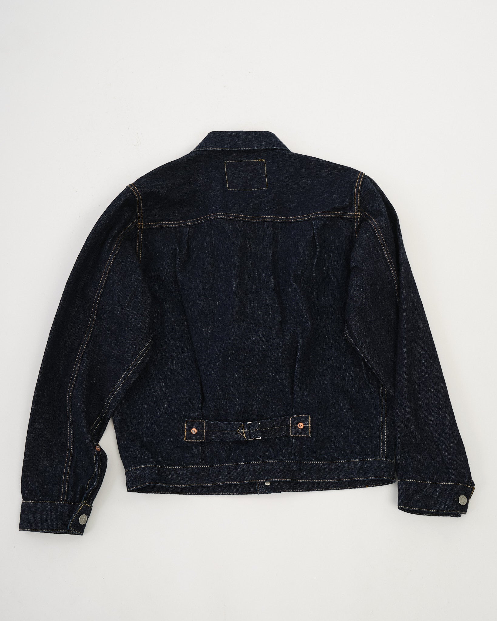 2107W-20 Type1 Denim Jacket 13.7oz Indigo Blue by Full Count - Meadow