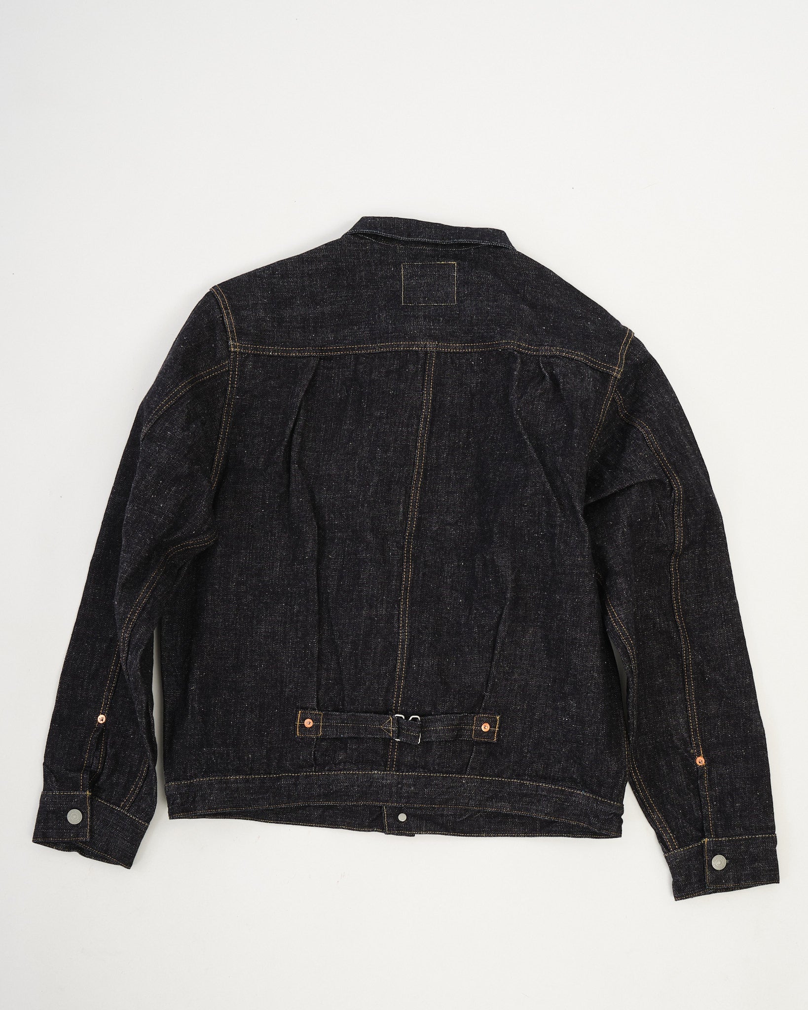3111 15.5oz Type 1 Slub-Nep Denim Jacket by Omoto - Meadow