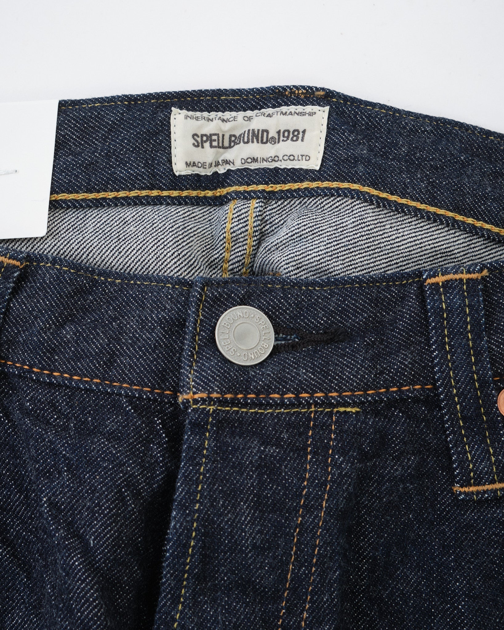 40-702C 5pocket Selvedge Wide Tapered Jeans by Spellbound - Meadow