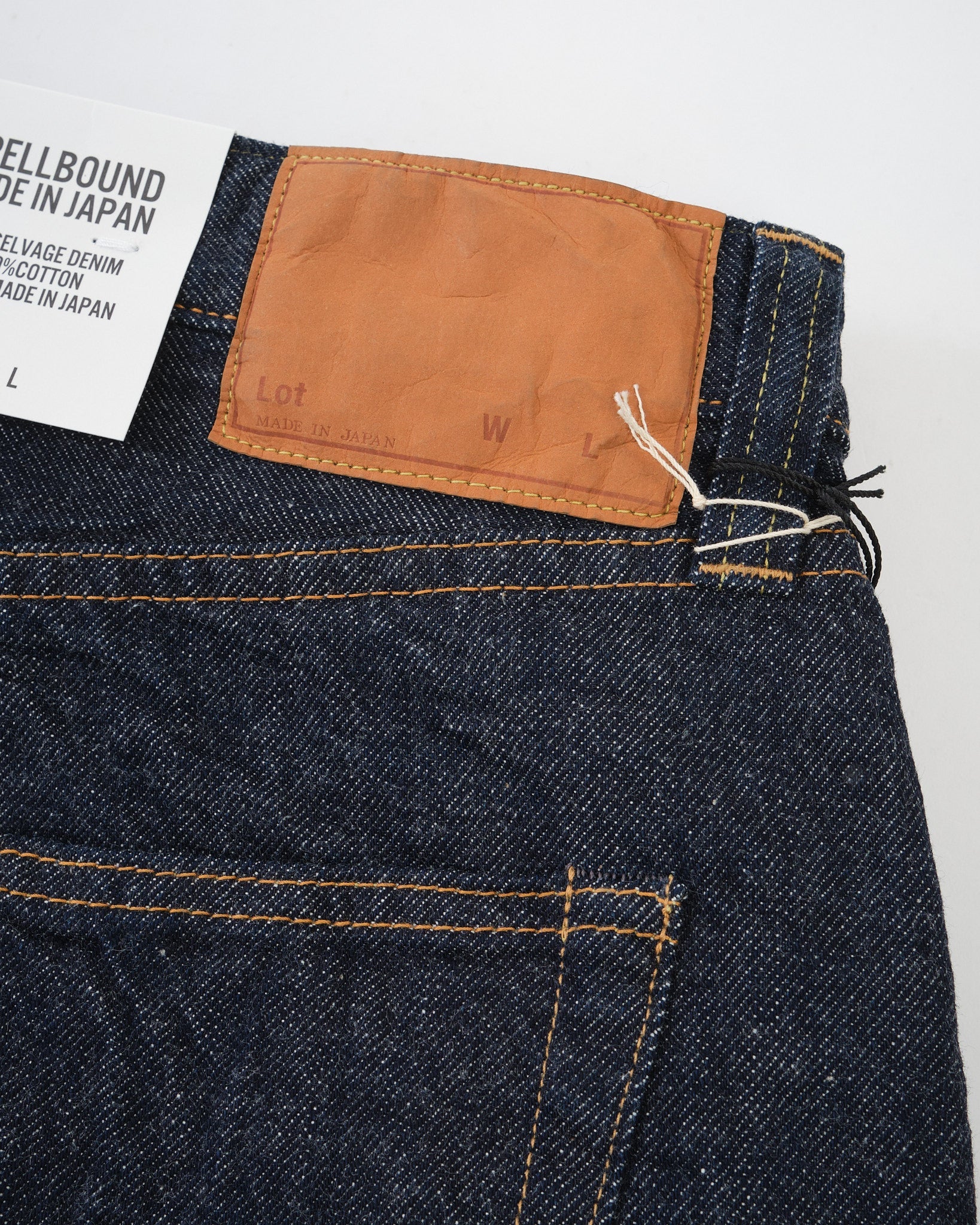 40-702C 5pocket Selvedge Wide Tapered Jeans by Spellbound - Meadow