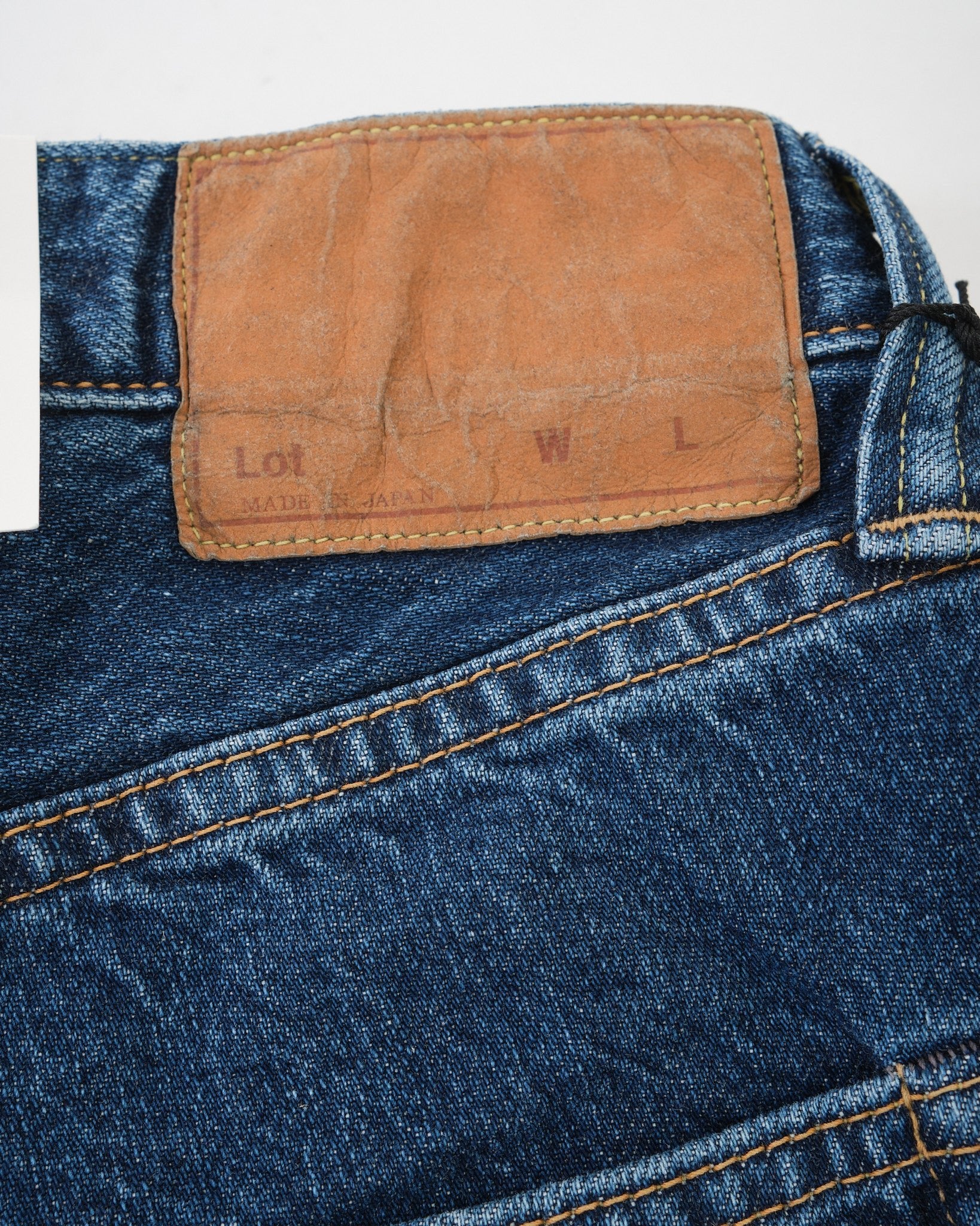 40-703C-F 5pocket Selvedge Wide Tapered Jeans by Spellbound - Meadow