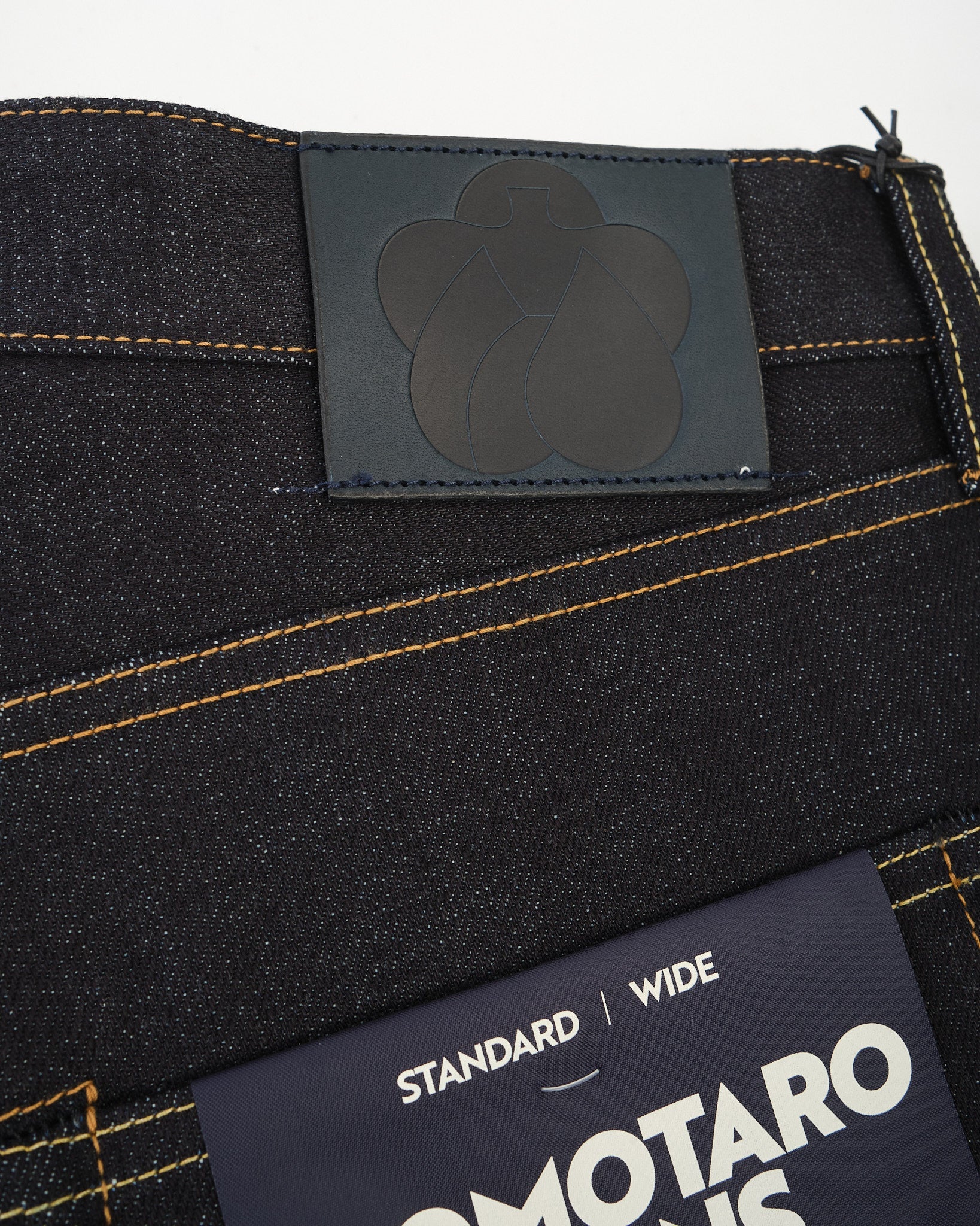 nontaro 400 Wide Fit 14.7oz Button by Momotaro Jeans - Meadow
