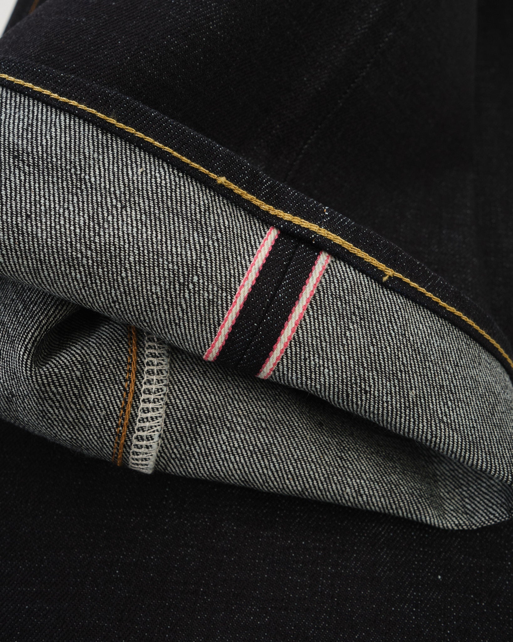 400 Wide Fit 14.7oz Button by Momotaro Jeans - Meadow