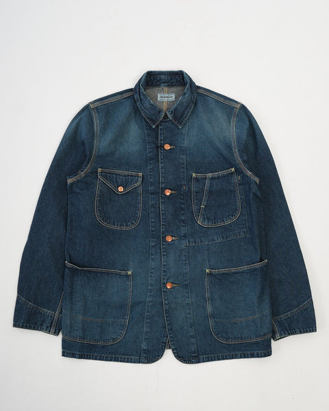 a*n様 美品supérieur indigomoleskin coverall 48-917D Coverall Used Indigo by Spellbound - Meadow