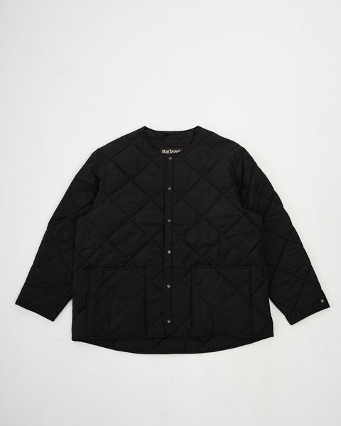 Barbour x Kaptain Sunshine Quilted Liner Black by Barbour