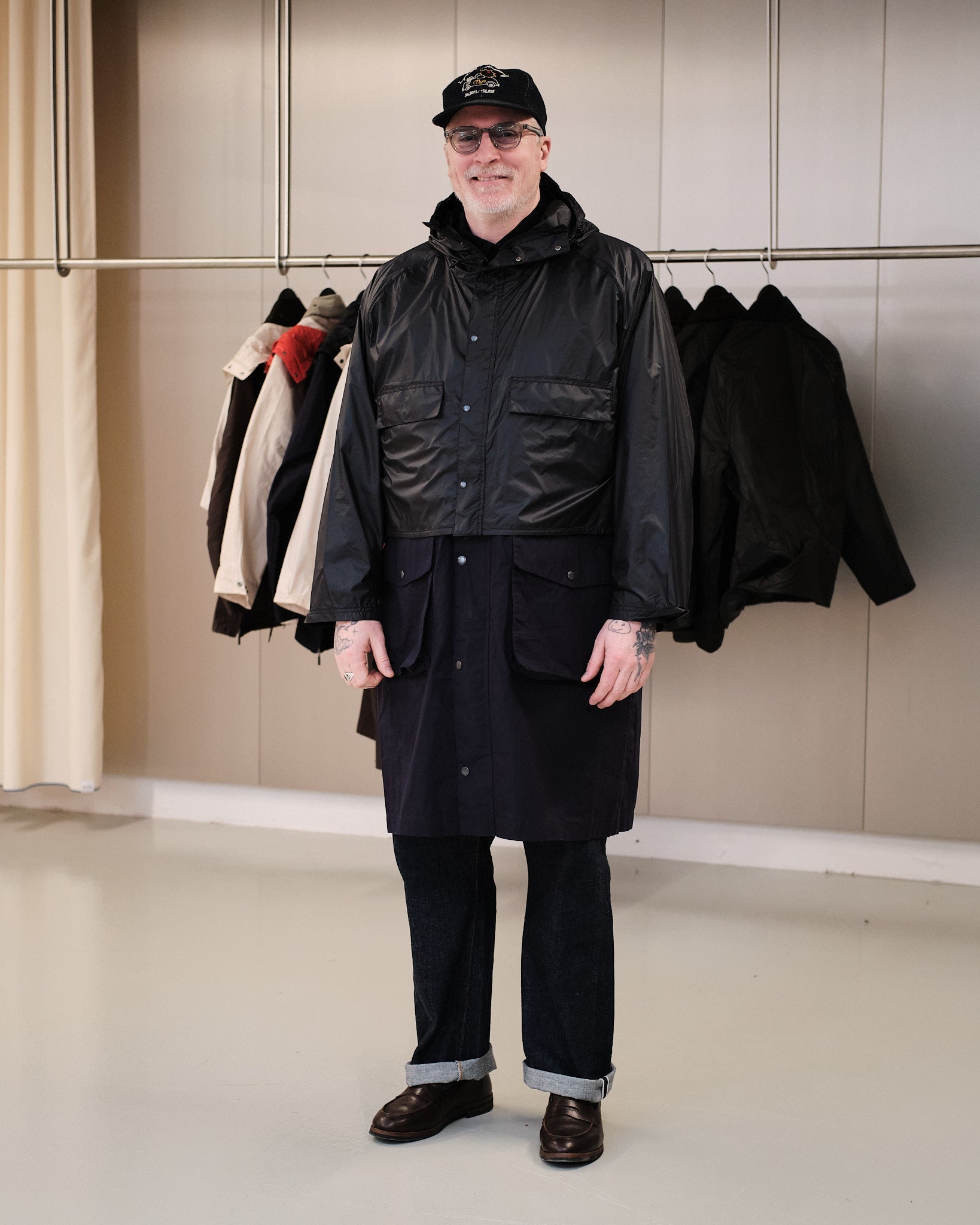 BARBOUR | Barbour x KS Endurance Casual Coat Dark Indigo | MEADOW