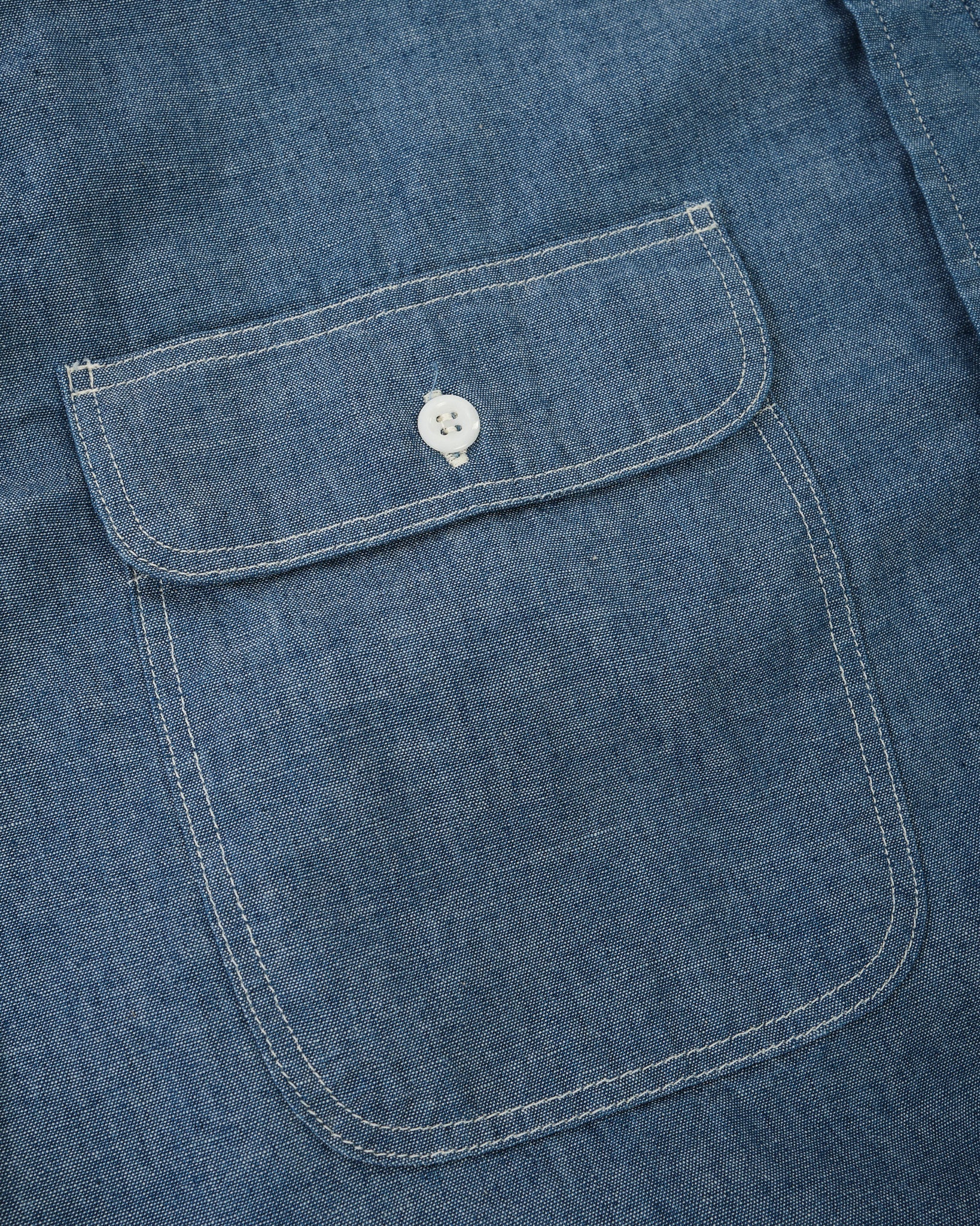 CHAMBRAY WORK SHIRT by orSlow - Meadow