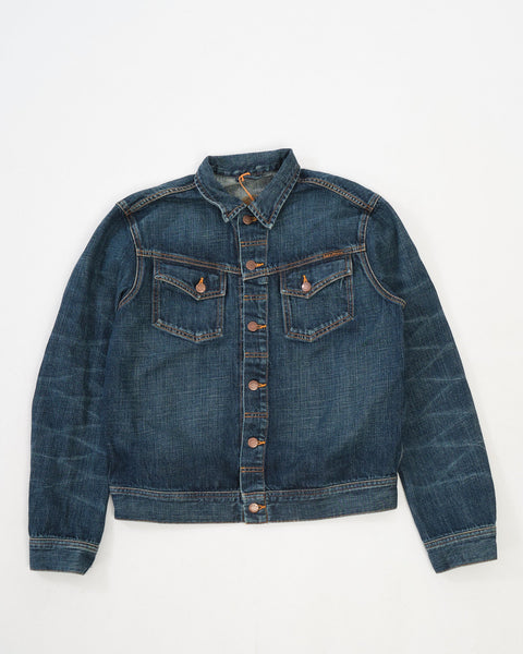 NUDIE JEANS CO | Conny Denim Jacket Heavy Used | MEADOW