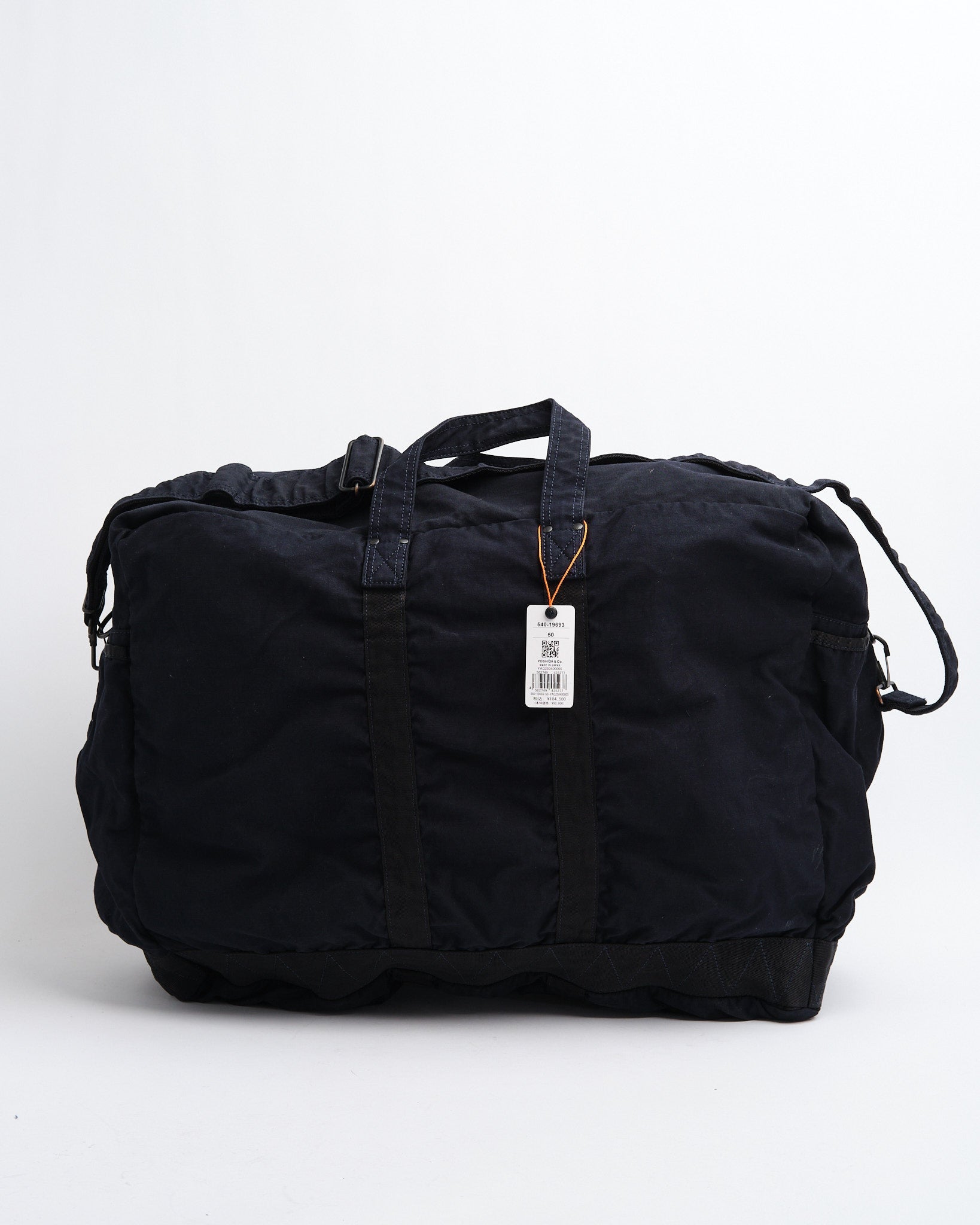 Crag 2-Way Boston Bag (L) Navy by Porter by Yoshida - Meadow