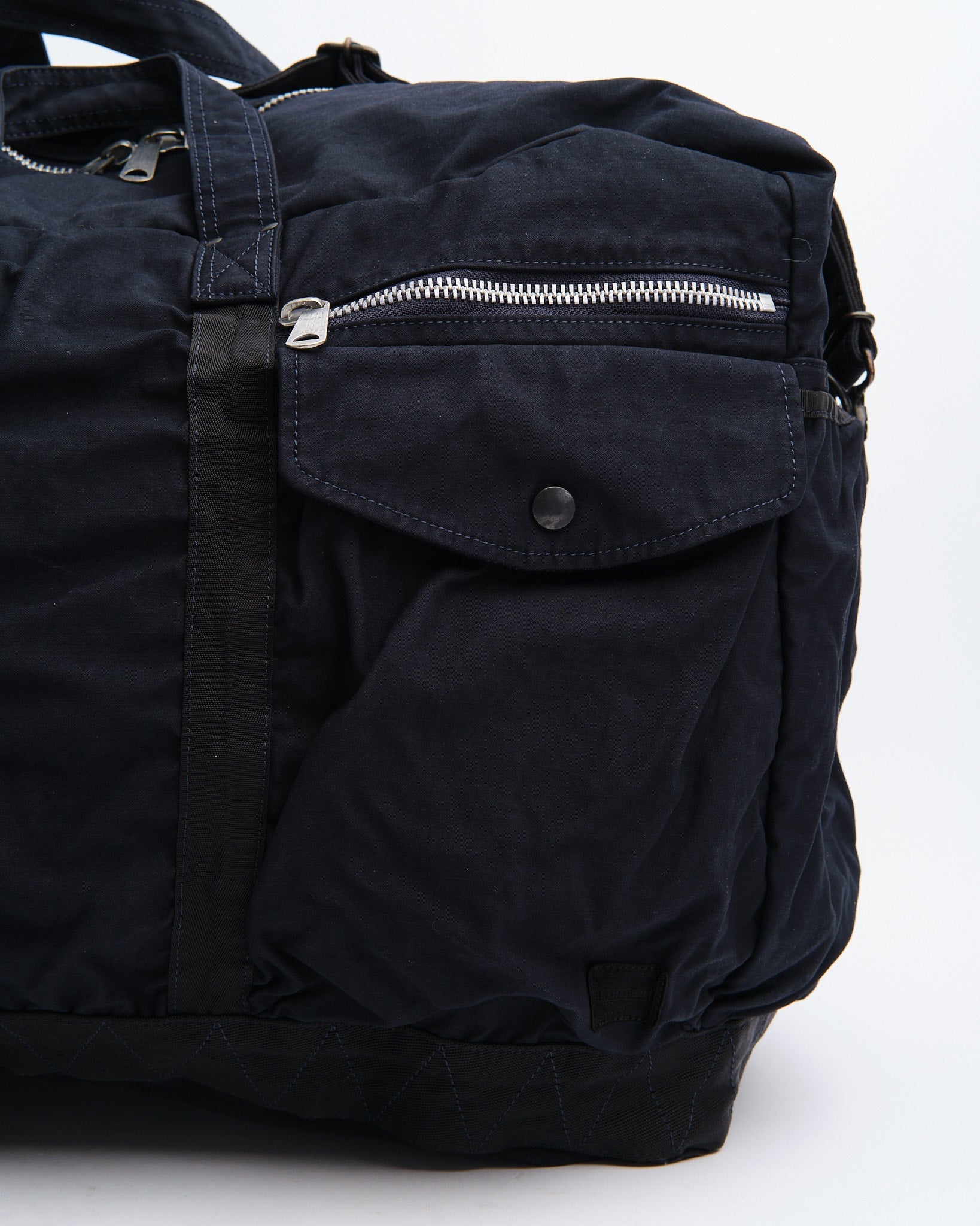 Crag 2-Way Boston Bag (L) Navy by Porter by Yoshida - Meadow