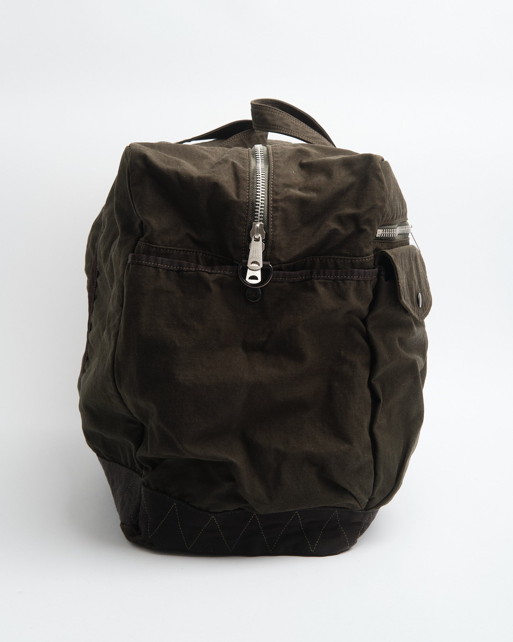 Crag 2-Way Boston Bag (L) Olive by Porter by Yoshida - Meadow