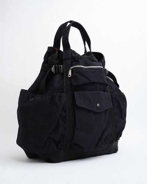 Crag 2Way Rucksack Navy by Porter by Yoshida - Meadow