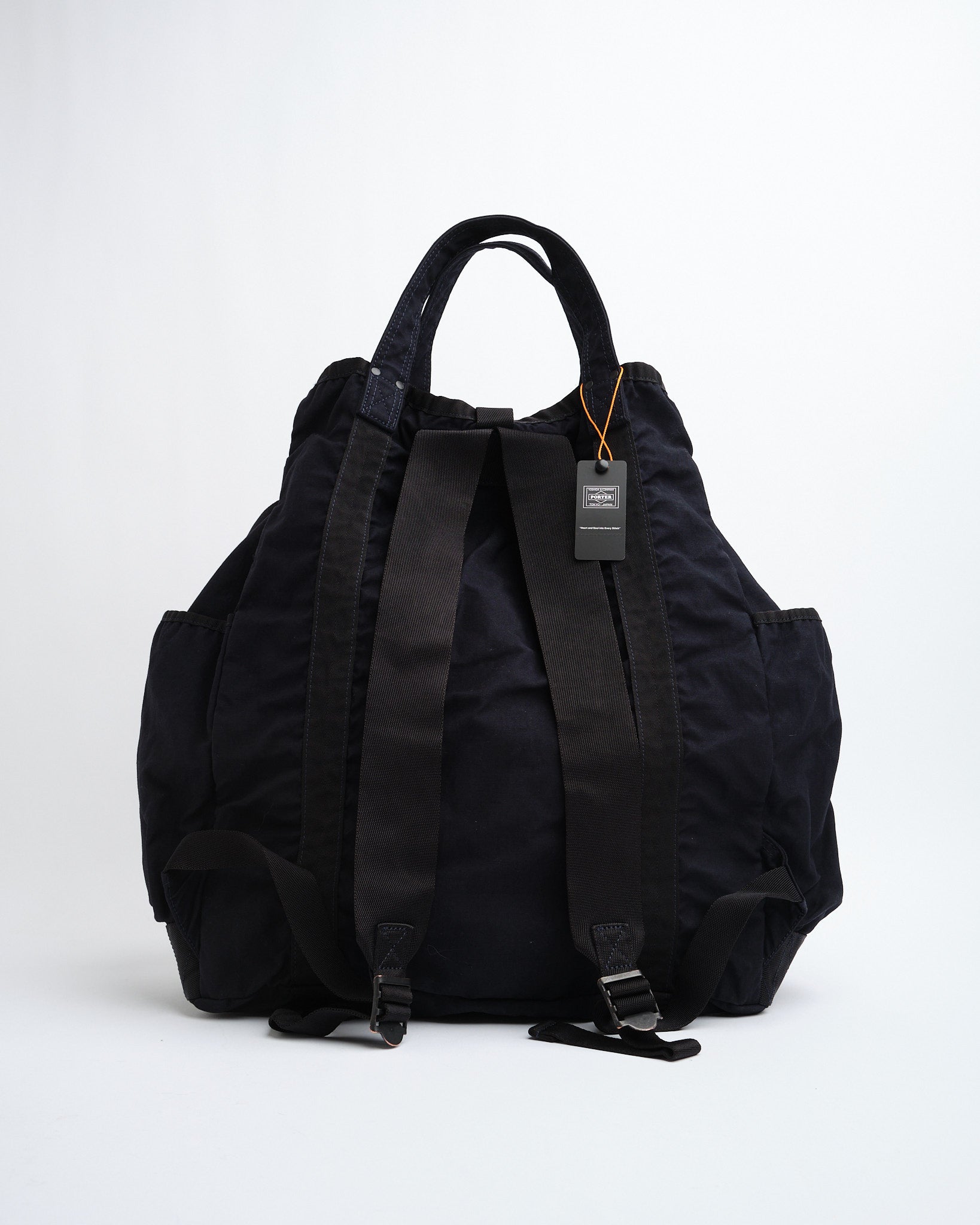 Crag 2Way Rucksack Navy by Porter by Yoshida - Meadow