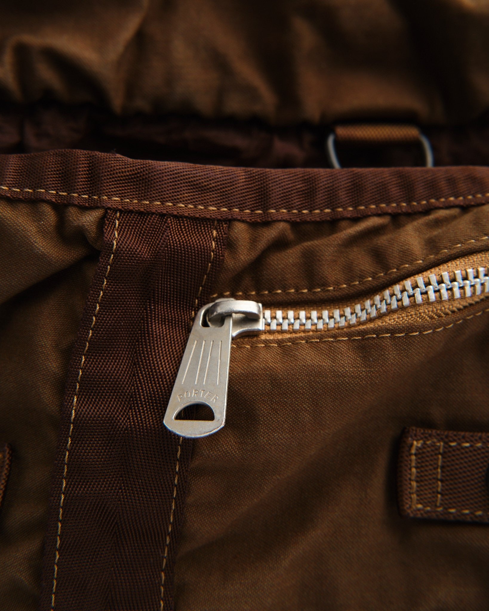 Crag Messenger Bag (M) Coyote by Porter by Yoshida - Meadow