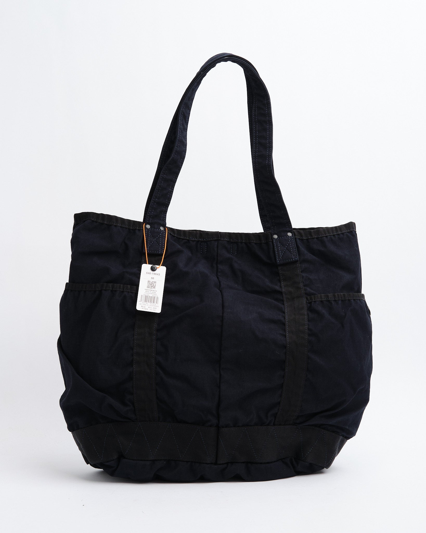 Crag Tote Bag Navy by Porter by Yoshida - Meadow