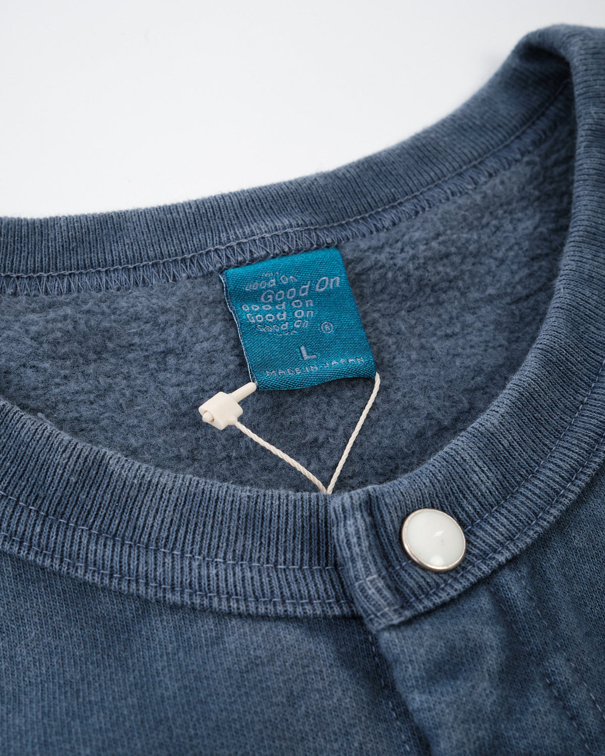 Crew Sweat Cardigan P-Navy | Good On