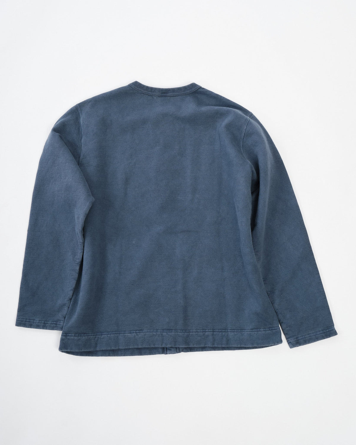 Crew Sweat Cardigan P-Navy | Good On