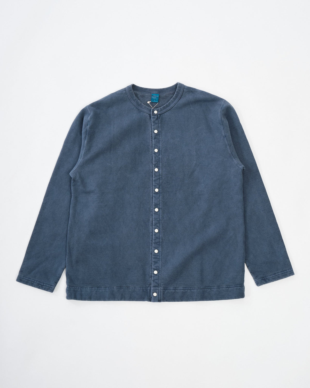 Crew Sweat Cardigan P-Navy | Good On