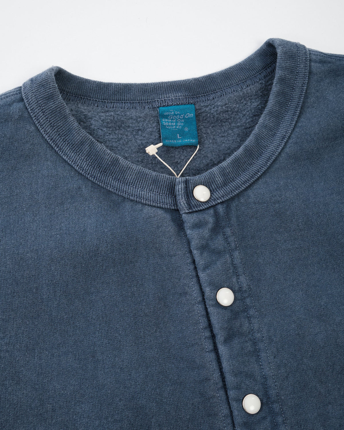 Crew Sweat Cardigan P-Navy | Good On