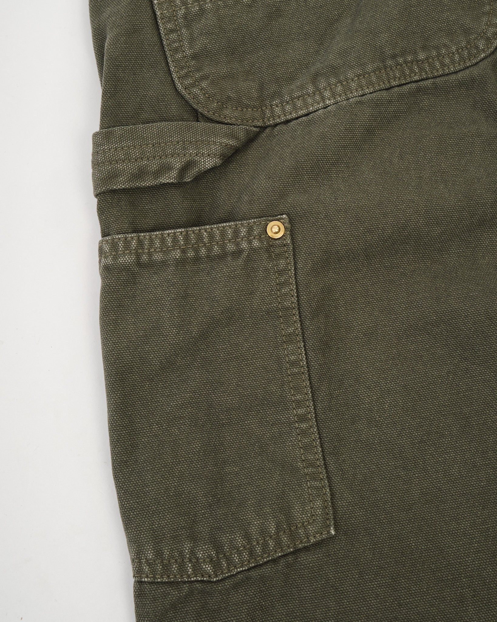 DAD'S FIT OXFORD PAINTER PANTS ARMY GREEN