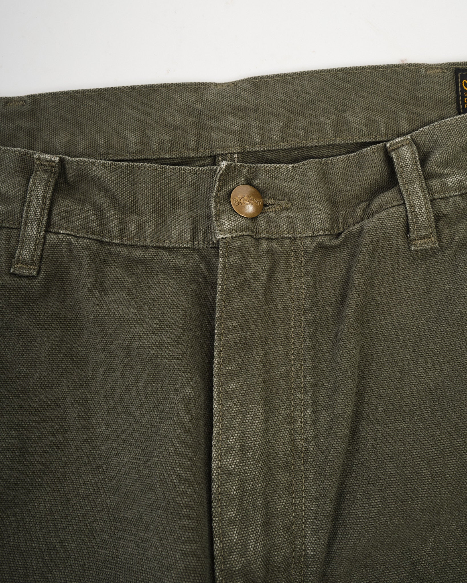 DAD'S FIT OXFORD PAINTER PANTS ARMY GREEN