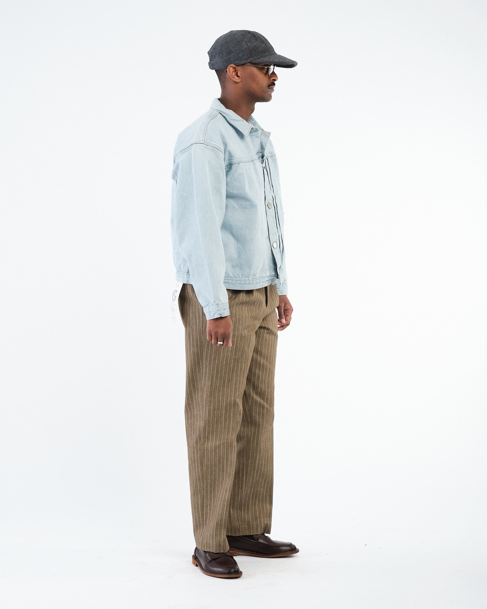 ジャケット・アウター KAPTAIN SUNSHINE washed denim tracker KAPTAIN SUNSHINE (キャプテン サンシャイン) Washed Denim