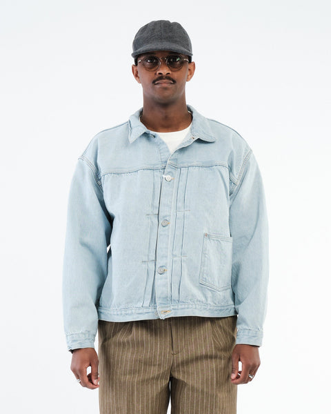 【めがね】『Denim Tracker 1P Jacket』 denim-tracker-2p-jacket-indigo