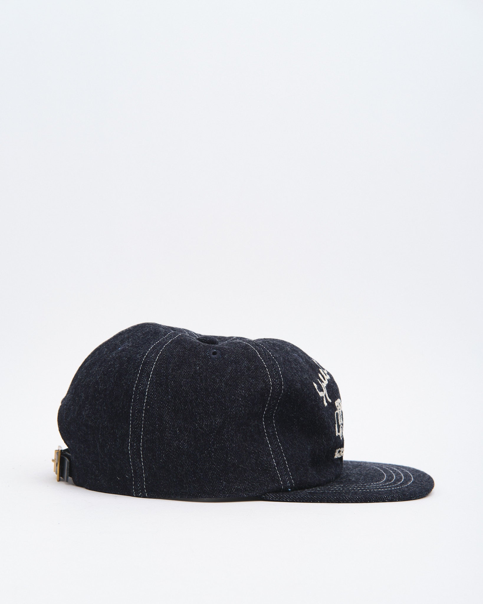 FN-HC008 Denim Tracker Cap Blue by Flat Head - Meadow