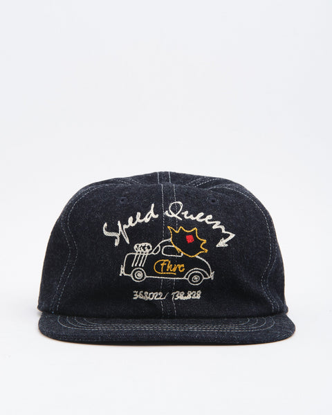 Blue Blue デニム トラッカーキャップ fn-hc008-denim-tracker-cap-