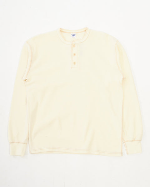 FN-THLH-004 Henley Neck Ivory by The Flat Head - Meadow