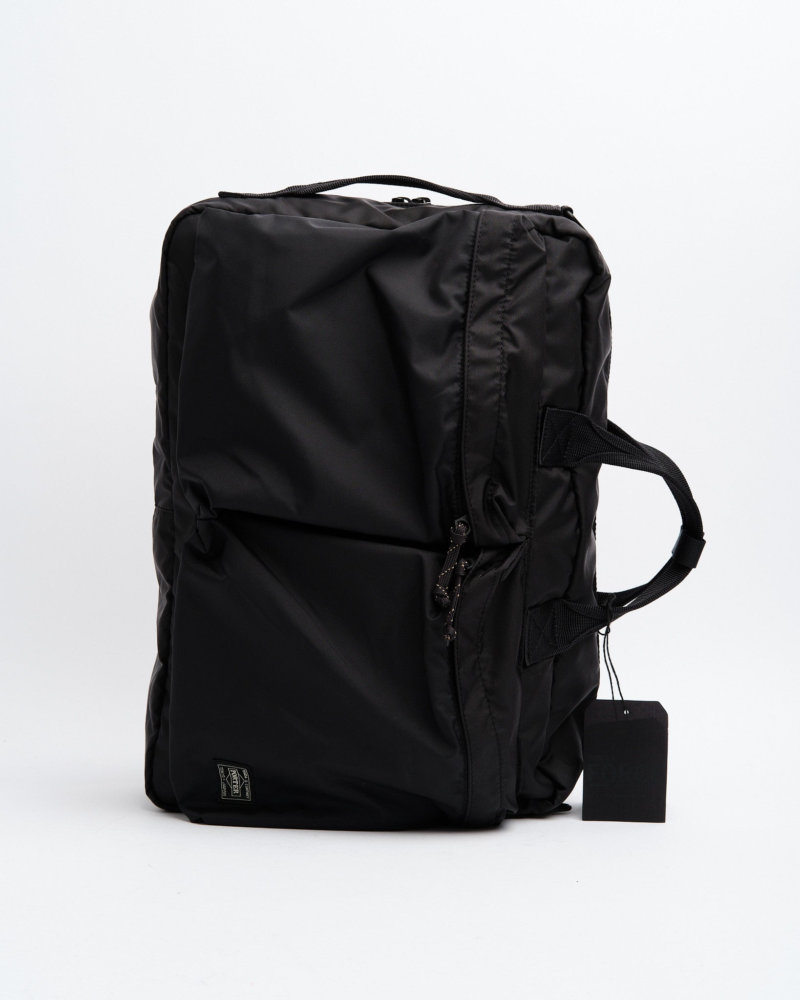 Force 3-Way Briefcase Black by Porter by Yoshida - Meadow
