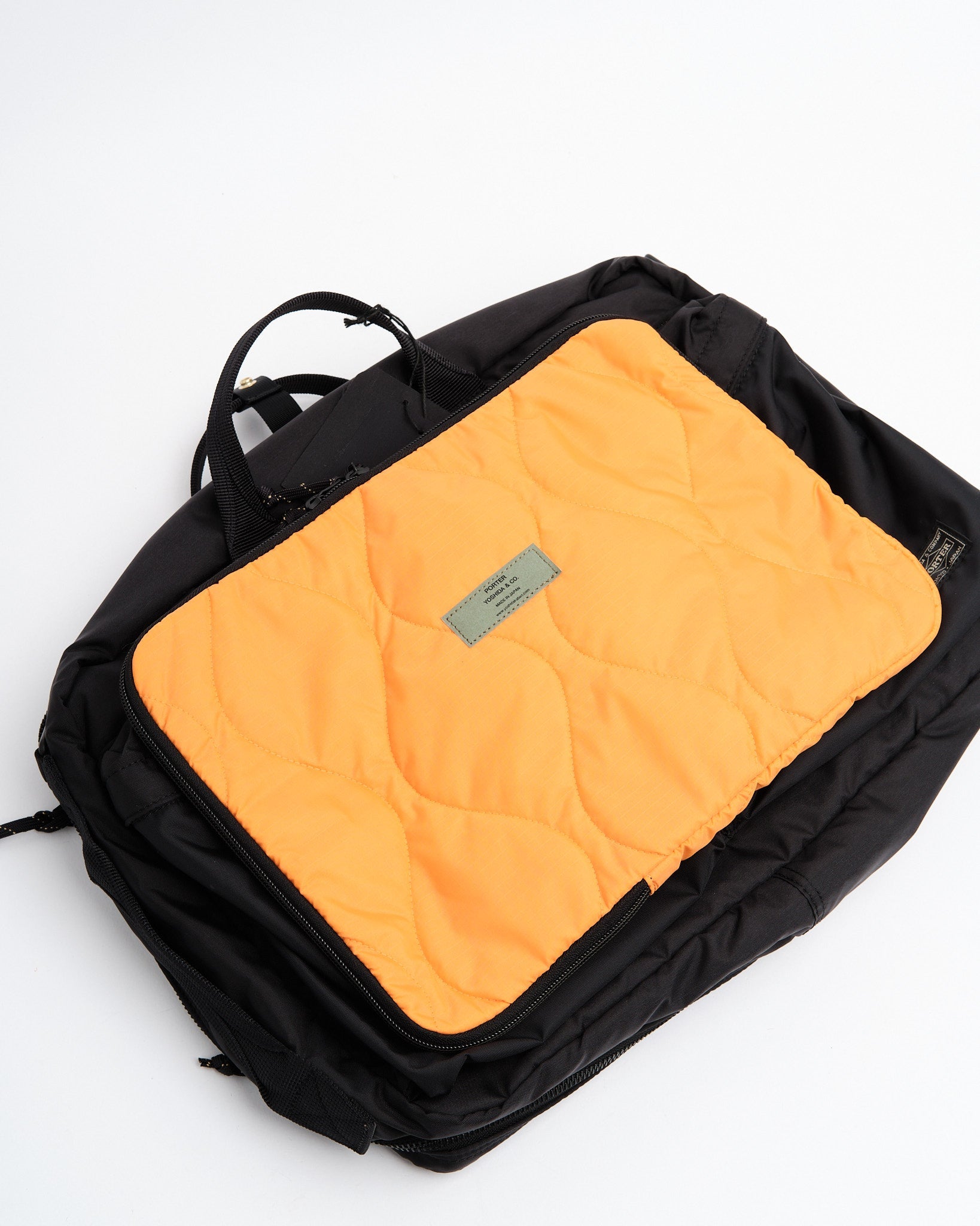 Force 3-Way Briefcase Black by Porter by Yoshida - Meadow