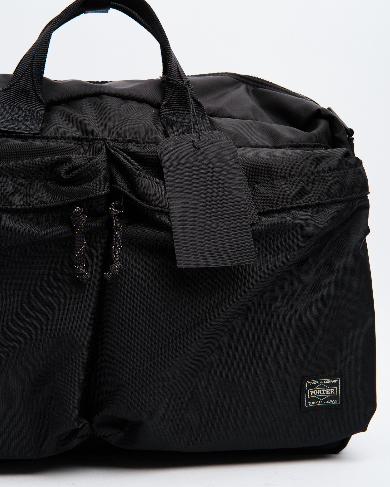 Force 3-Way Briefcase Black by Porter by Yoshida - Meadow