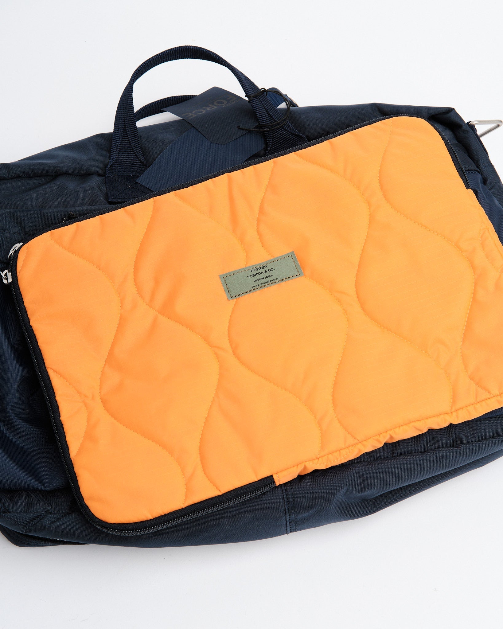 Force 3-Way Briefcase Navy by Porter by Yoshida - Meadow