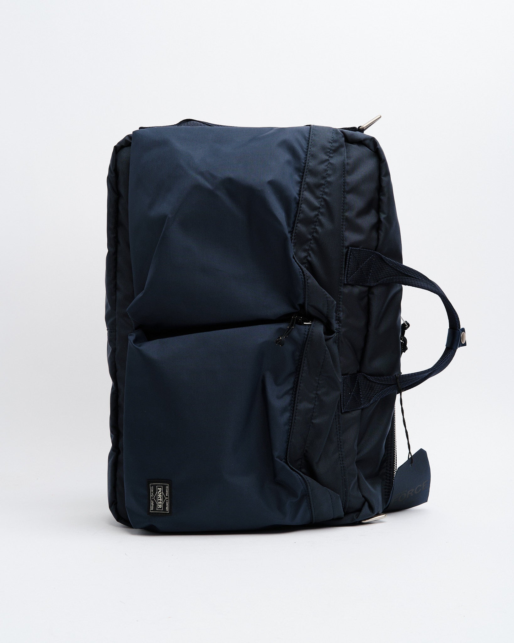 Force 3-Way Briefcase Navy by Porter by Yoshida - Meadow