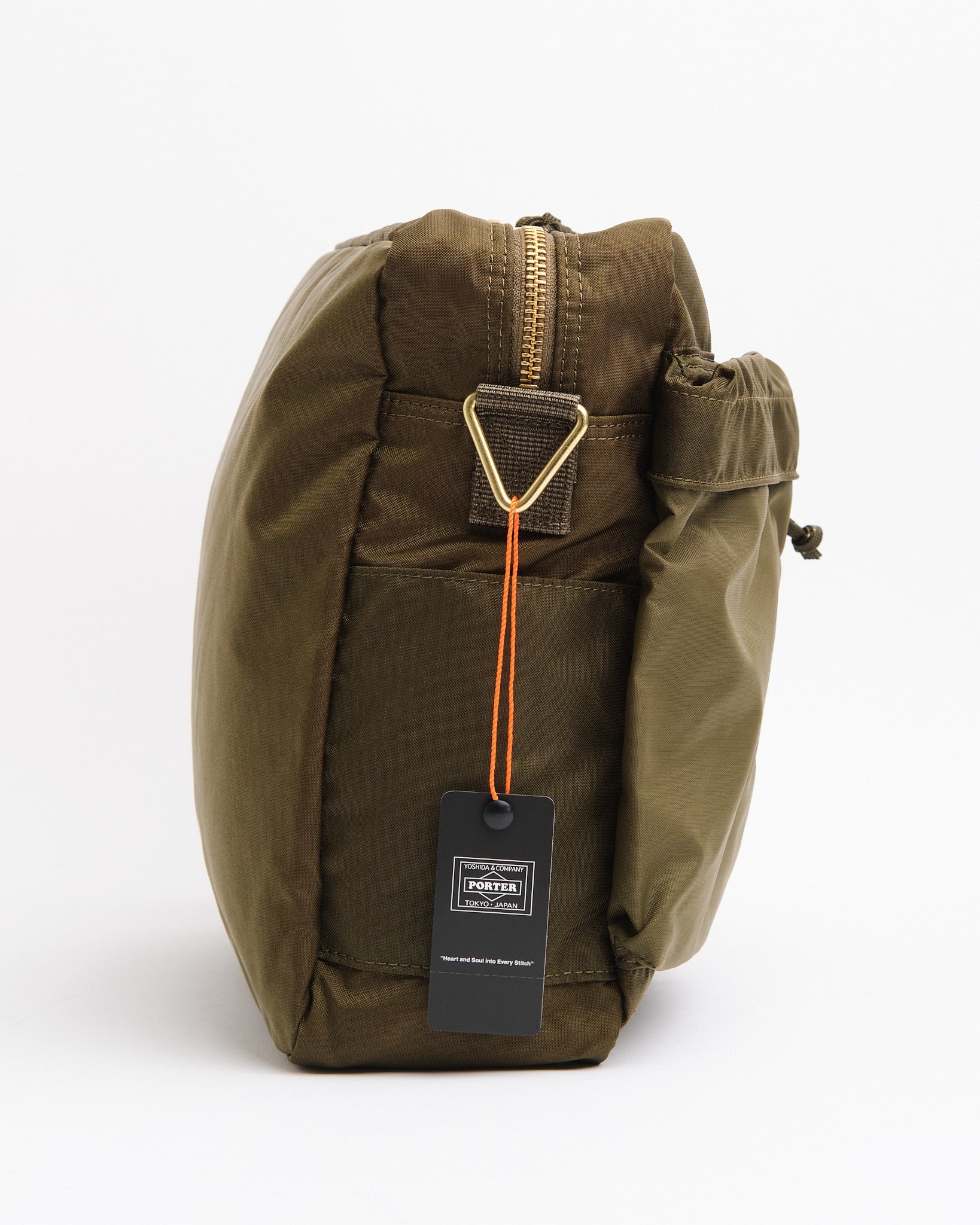 Force Shoulder Bag Olive Drab by Porter by Yoshida - Meadow