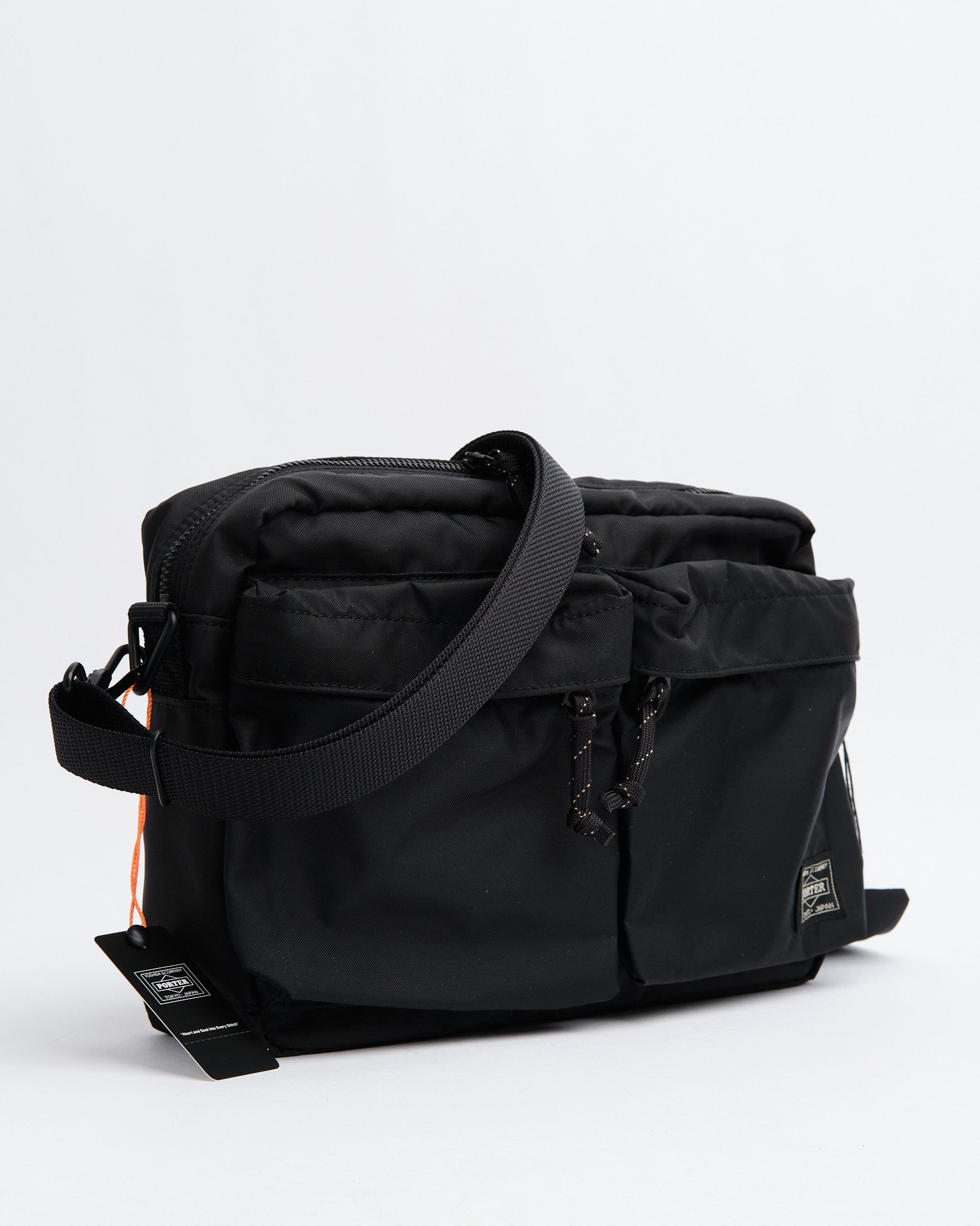 Force Shoulder Bag (S) Black by Porter by Yoshida - Meadow