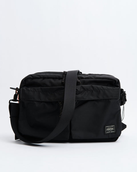 Force Shoulder Bag (S) Black by Porter by Yoshida - Meadow