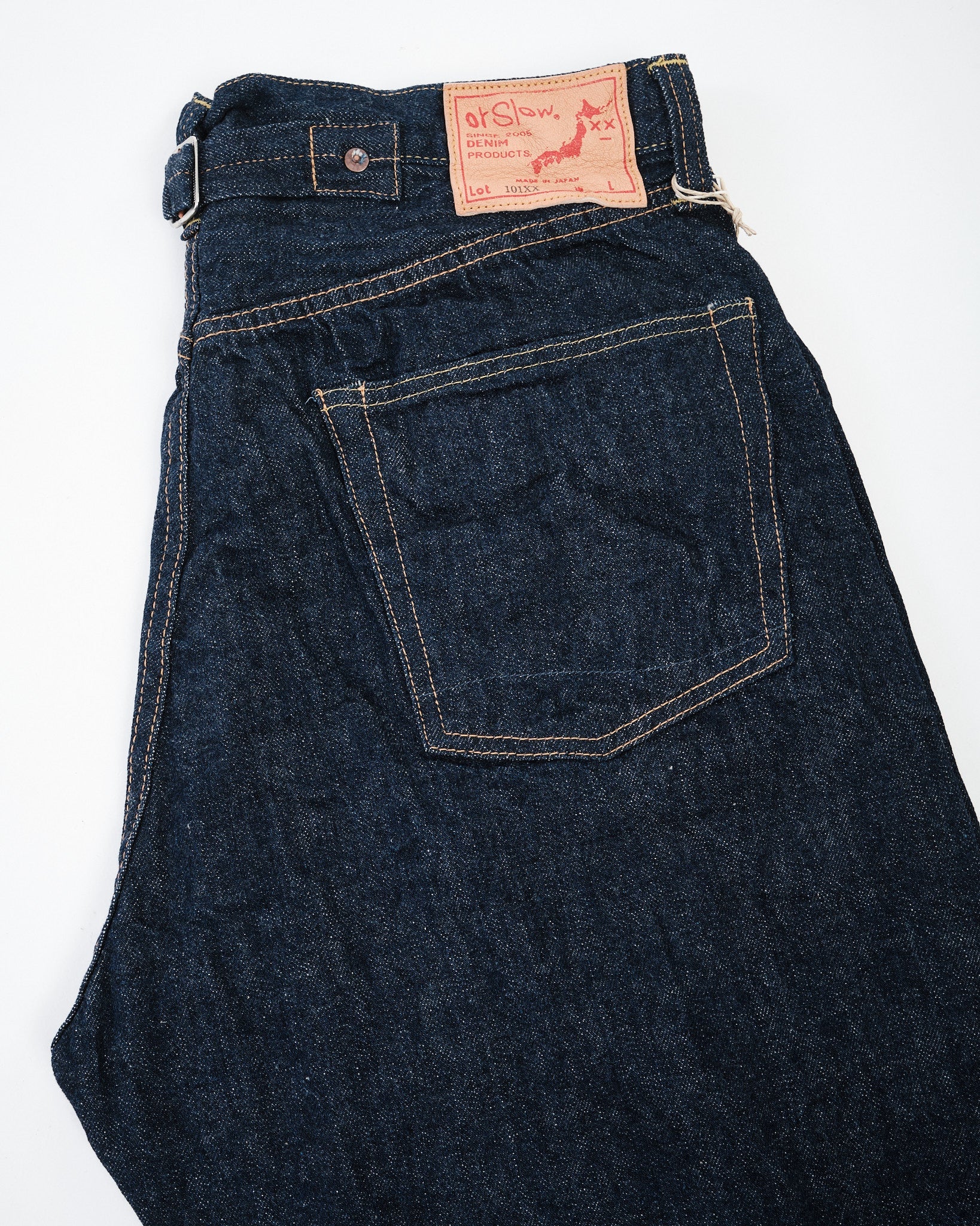 GRAND DAD'S FIT DENIM PANTS ONE WASH