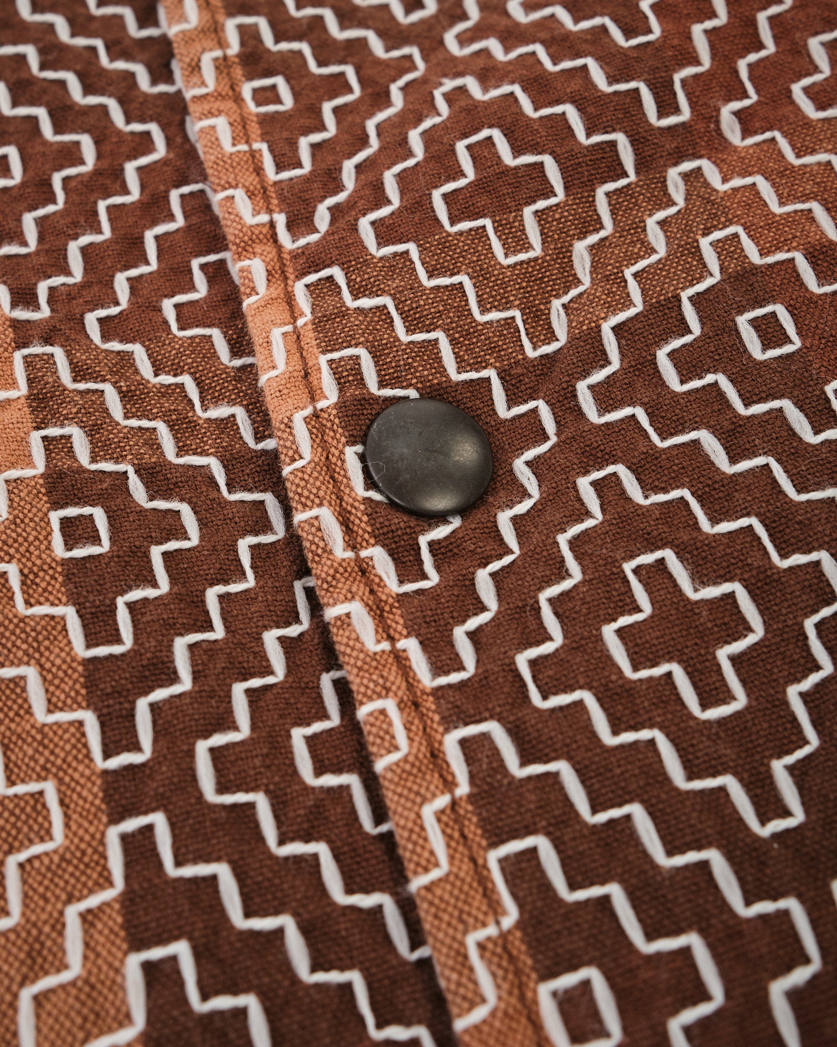 Kakishibu Noragi Sashiko Jacket by Studio D'Artisan - Meadow