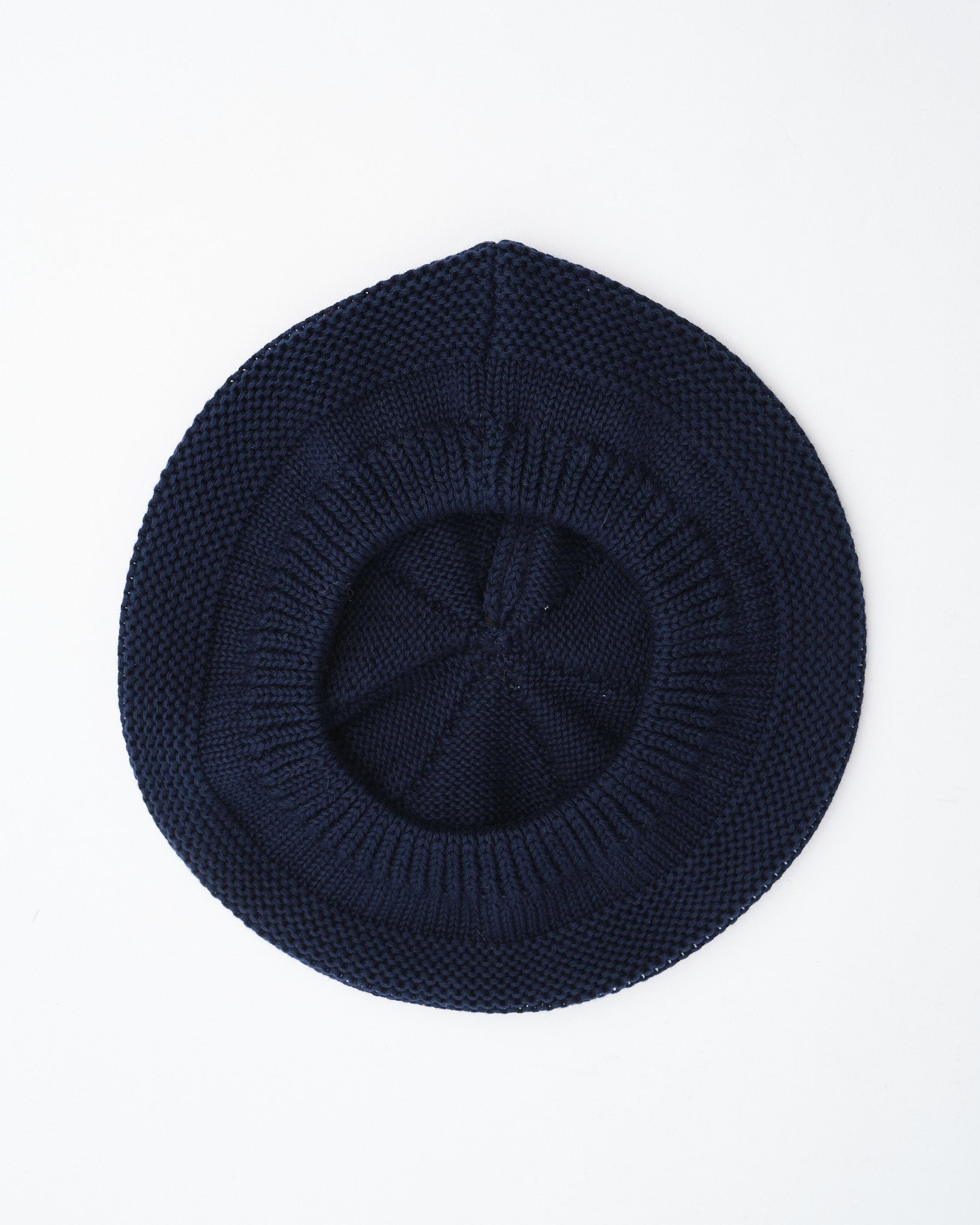 Knit Beret Hat Navy by Found Feather ▶️ Meadow Store