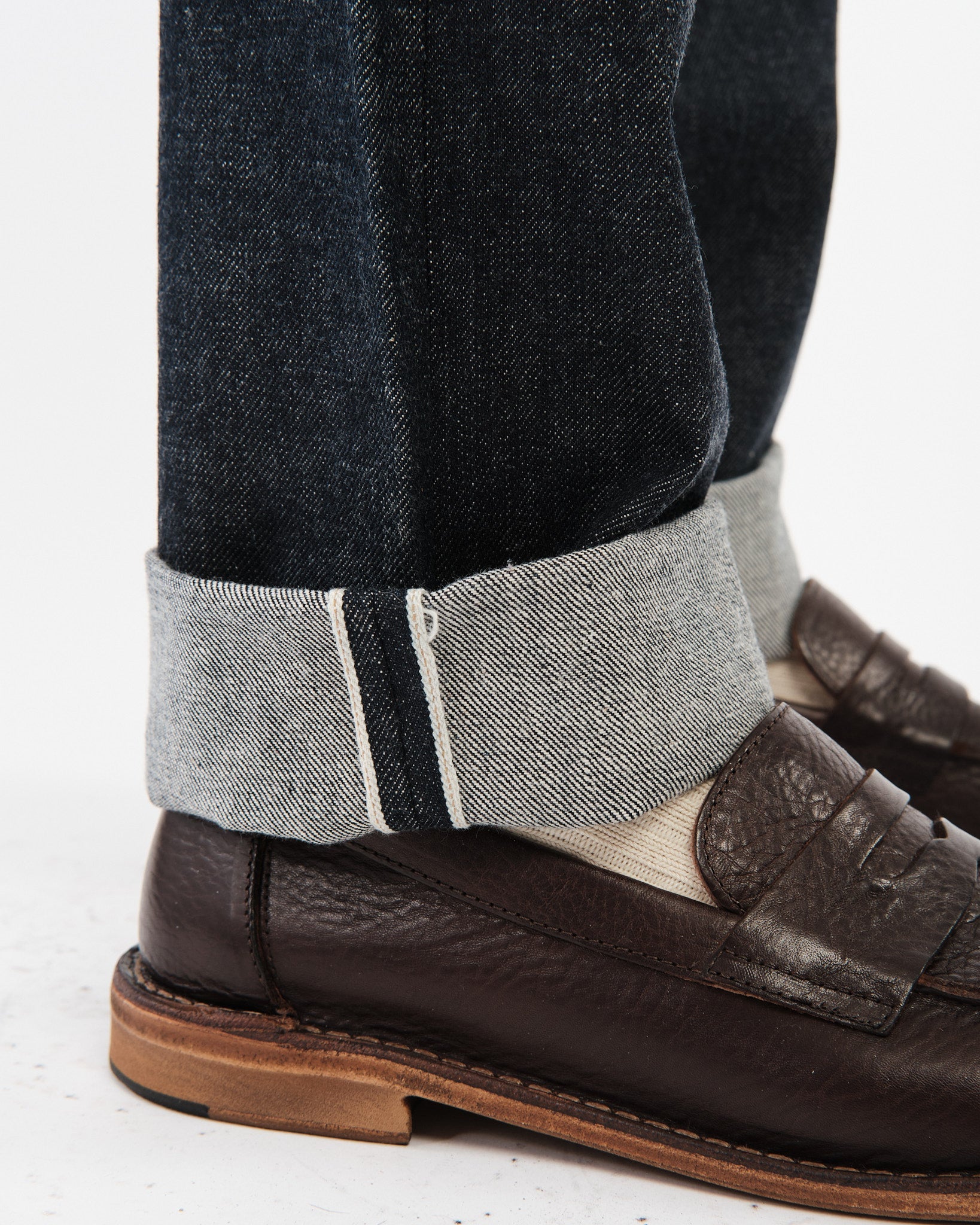 Lot 220A OFFSET XX MODEL Indigo Denim by Denime ▶️ Meadow