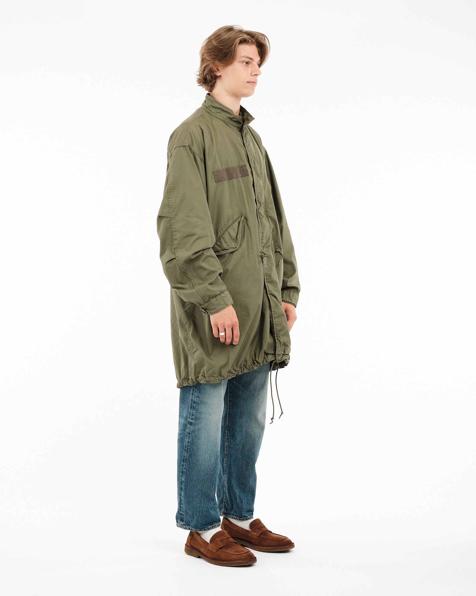 M-65 Fish Tail Coat Army Green by orSlow - Meadow