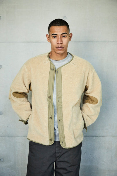 ジャケット・アウター Jantiques M-65 Fish Tail Liner M-65 Fish Tail Coat Liner Camel by orSlow - Meadow