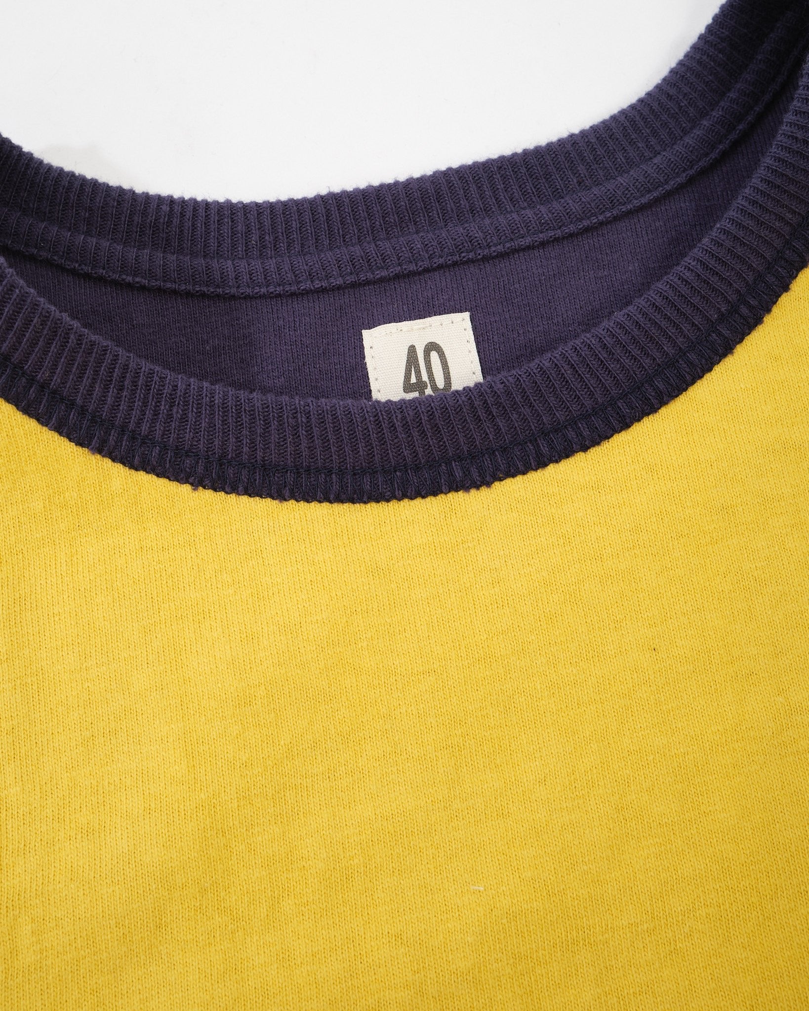 THE REAL MCCOYS | MC26005 U.S.N. REVERSIBLE T-SHIRT Navy/Yellow