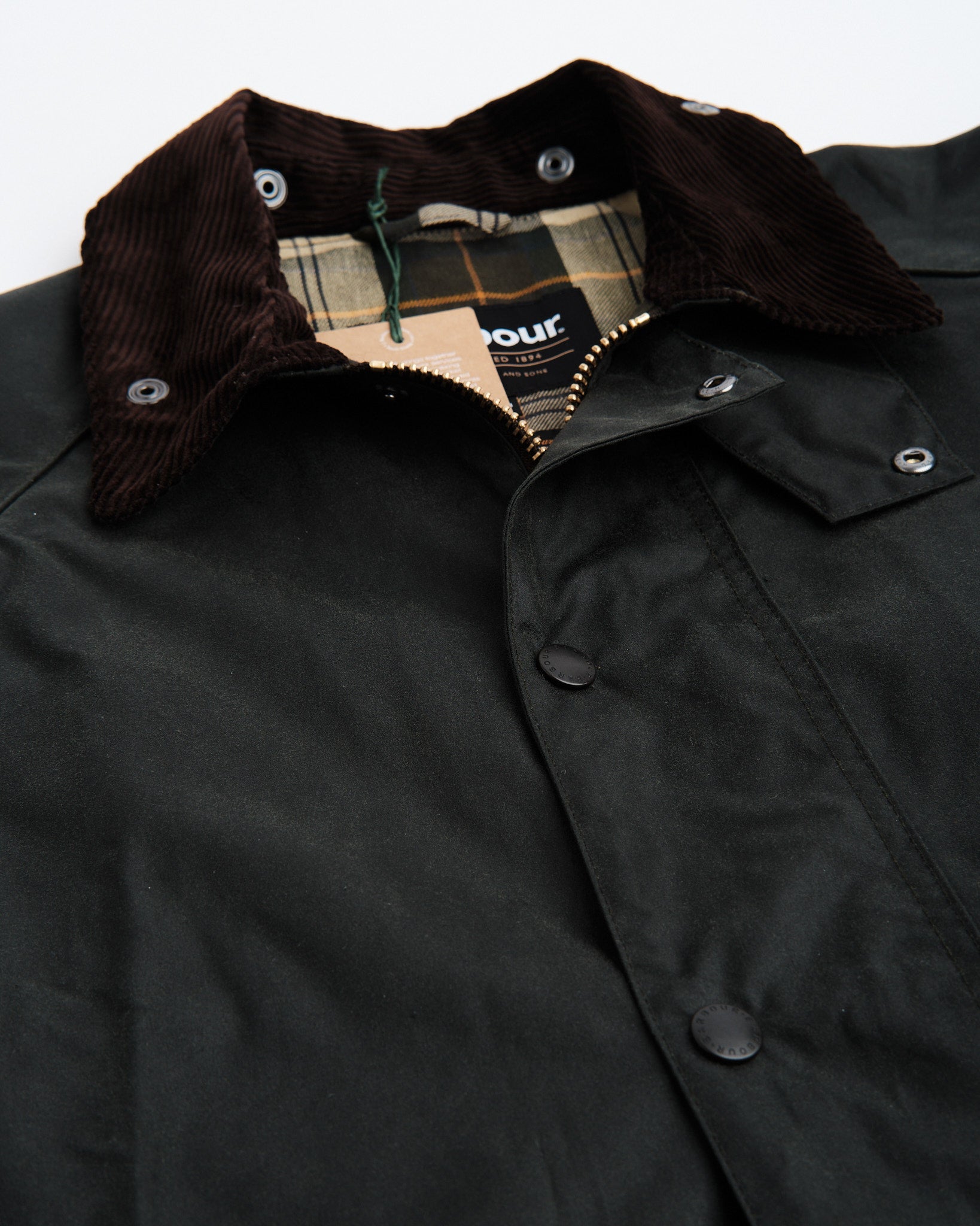 BARBOUR | Modified Exmoor Wax Coat Sage | MEADOW